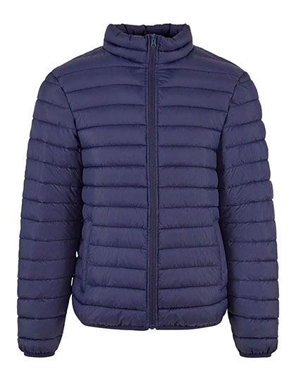 Lekka pikowana kurtka ze stojka NM031 - Navy