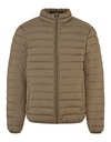 Lekka pikowana kurtka ze stojka NM031 - Olive
