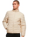 Lekka pikowana kurtka ze stojka NM031 - Sand
