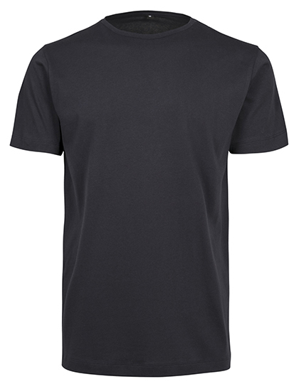 Koszulka Meska Slim Bawelniana BY005 - Navy