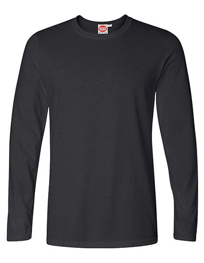 Longsleeve meski klasyczny HY2001 - Anthracite