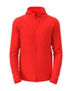 Kurtka Polarowa Meska Rozpinana z Kapturem S5460 - Scarlet Red Heather