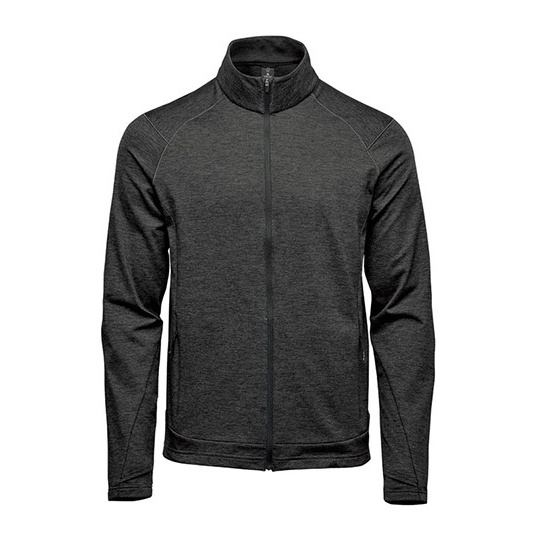 Męska kurtka softshell ST137 - Black Heather