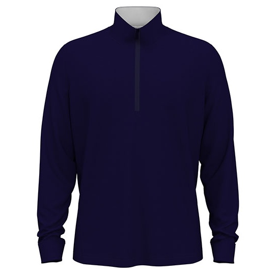 Meska bluza z zamkiem 1/4 CW350 - Peacoat