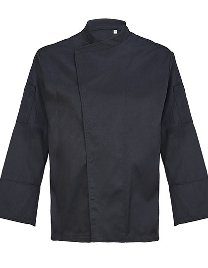 Bluza Kucharska Męska Oddychająca Poliester Bawełna NB4458 - Deep Black