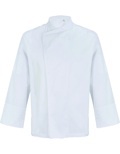 Bluza Kucharska Meska Oddychajaca Poliester Bawelna NB4458 - Optic White