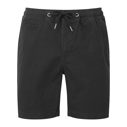 Szorty Chino Meskie z Elastycznej Bawelny WB902 - Black