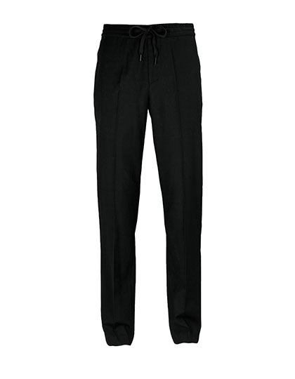 Spodnie garniturowe meskie NB3778 - Deep Black