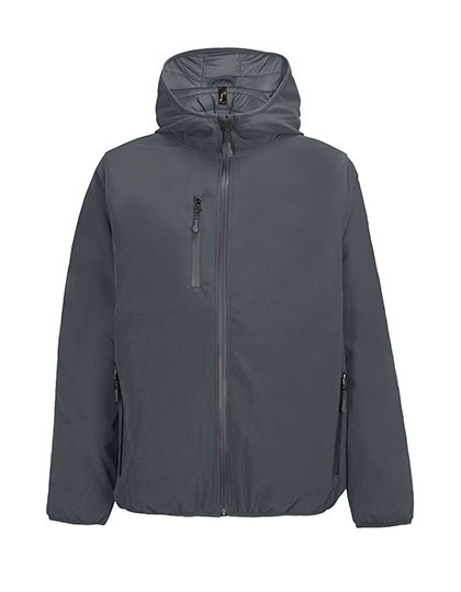 Kurtka Meska Pikowana Softshellowa Wodoodporna Oddychajaca L04449 - Charcoal Grey (Solid)