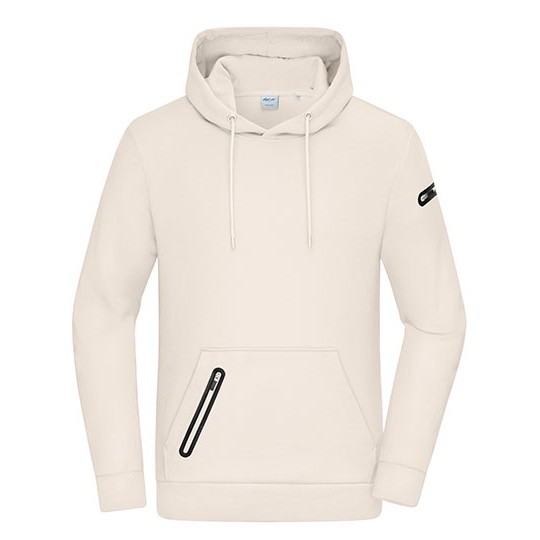 Bluza Meska Slim Z Kapturem JN8046 - Sandstone