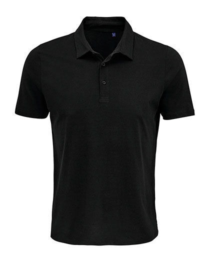 Męska koszulka polo NB3572 - Deep Black