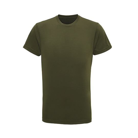 T-shirt Meski Sportowy Odprowadzajacy Wilgoc TR010 - Olive