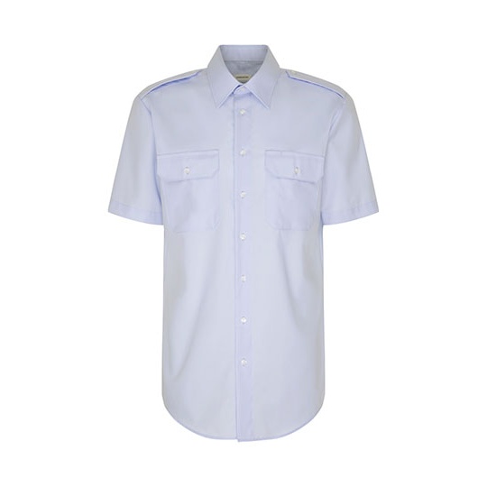 Koszula Pilotka Klasyczna Krótki Rękaw SN146761 - Light Blue