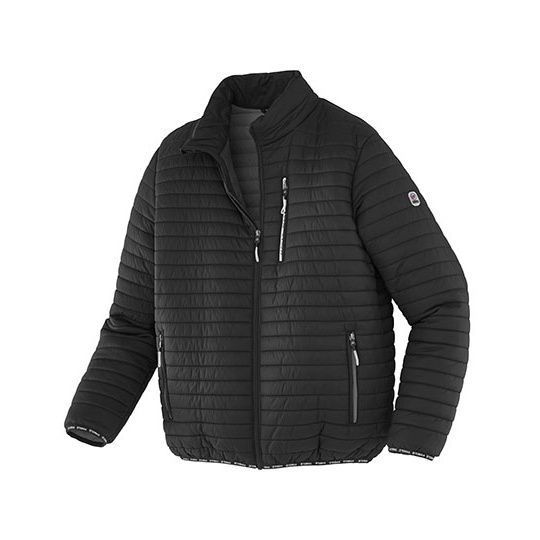 Kurtka Meska Pikowana Ze Stojka TX62298 - Black & Anthracite