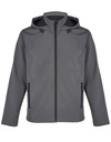 Kurtka Meska z Kapturem Softshell z Recyklingu L04447 - Charcoal Grey (Solid)