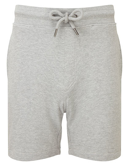 Szorty męskie z frotte WB901 - Heather Grey Melange