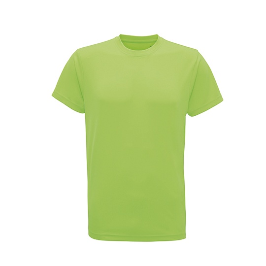 T-shirt Meski Sportowy Odprowadzajacy Wilgoc TR501 - Lightning Green