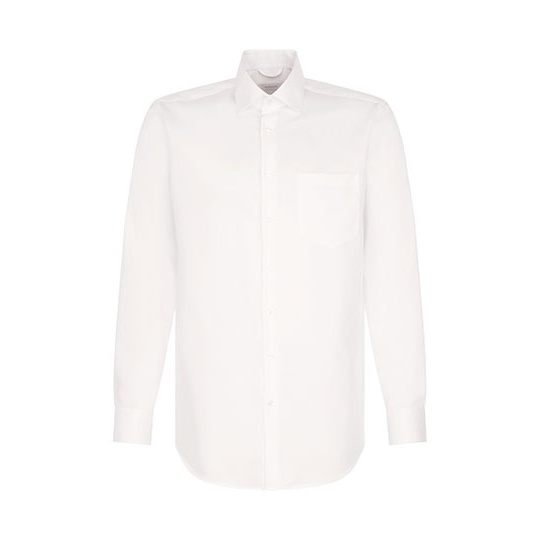 Koszula męska klasyczna Twill SN143510 - White