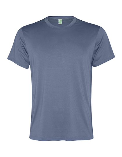 T-shirt Meski Krotki Rekaw Poliester Oddychajacy RY0304 - Zen Blue 263