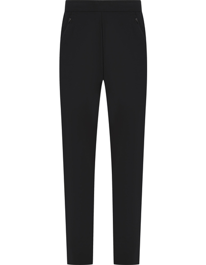 Spodnie Meskie Techniczne Rozciagliwe TL583 - Black