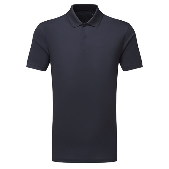 Męska Teksturowana Koszulka Polo TR505 - French Navy