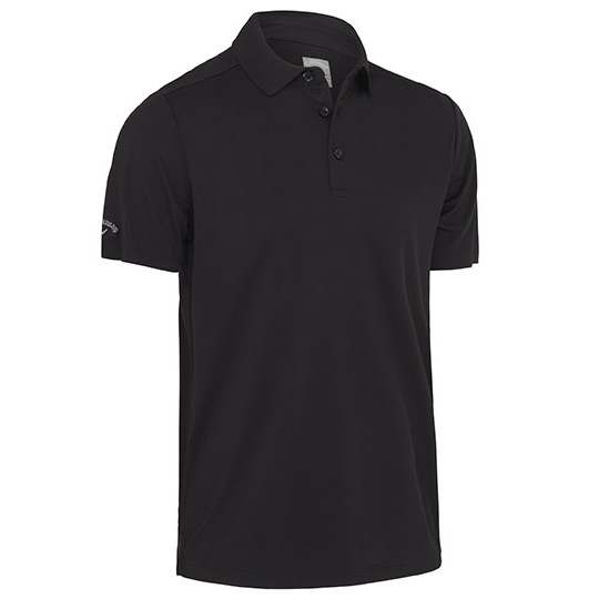 Koszulka Polo Meska Poliester Odprowadzajacy Wilgoc CW510 - Caviar