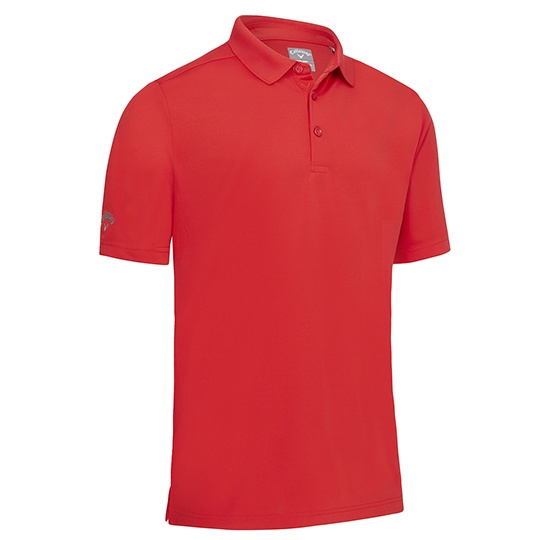 Koszulka Polo Meska Poliester Odprowadzajacy Wilgoc CW510 - True Red