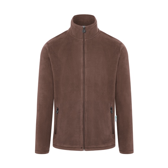 Męska bluza robocza z polaru ze stójką KY153 - Light Brown