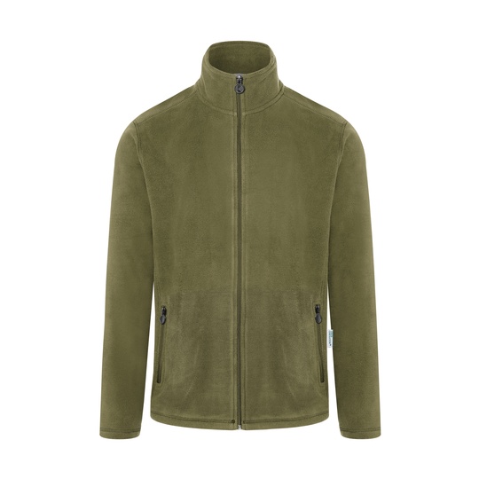 Męska Bluza Robocza Polarowa ze Stójką KY153 - Moss Green (ca. Pantone 7764C)