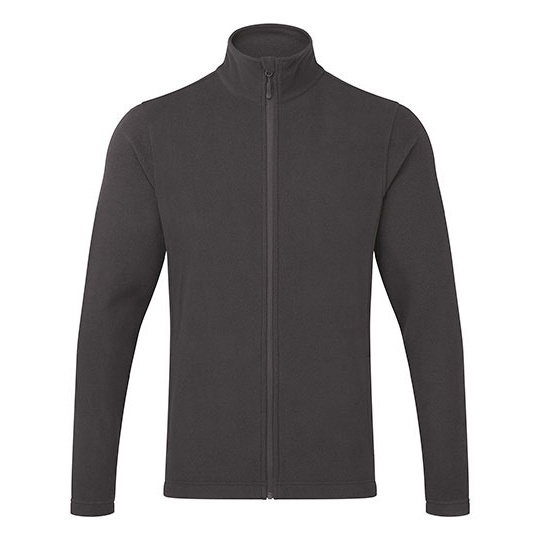 Bluza Meska Mikropolarowa z Recyklingu PW830 - Dark Grey
