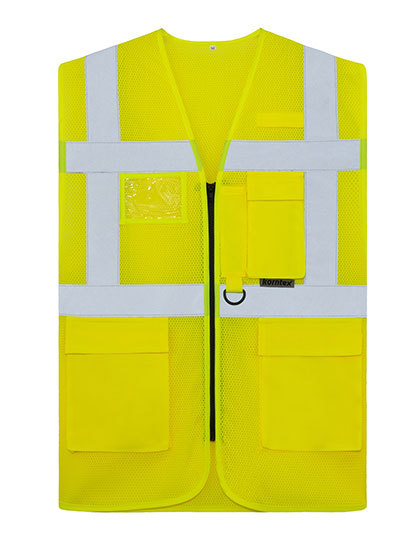 Kamizelka Oversize Siatkowa Odblaskowa KX146 - Signal Yellow