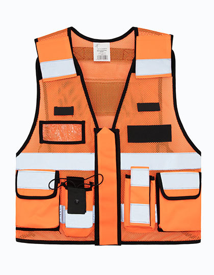 Kamizelka Taktyczna Siatkowa Odblaskowa KX145 - Signal Orange