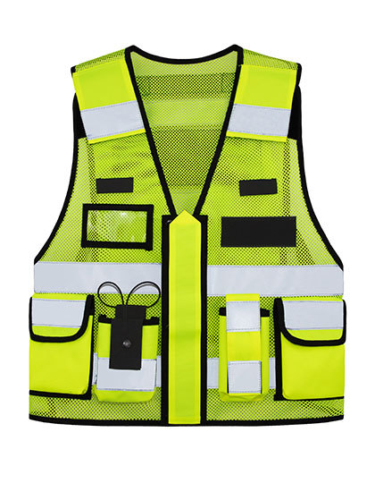 Kamizelka Taktyczna Siatkowa Odblaskowa KX145 - Signal Yellow