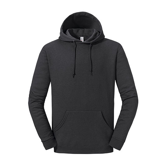 Bluza z kapturem dekatyzowana polar NuBlend JZ996M - Charcoal Grey
