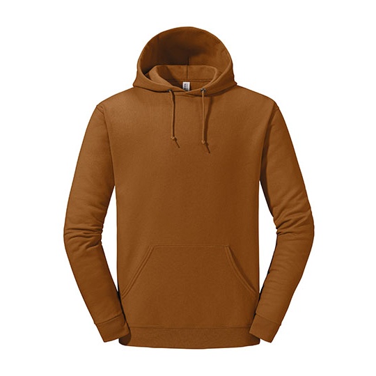 Bluza z kapturem dekatyzowana polar NuBlend JZ996M - Golden Pecan