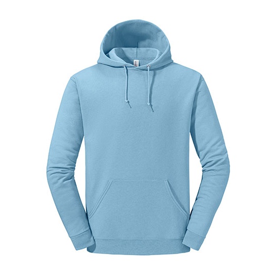 Bluza z kapturem dekatyzowana polar NuBlend JZ996M - Light Blue