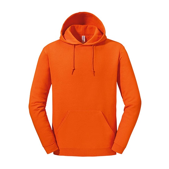 Bluza z kapturem dekatyzowana polar NuBlend JZ996M - Safety Orange