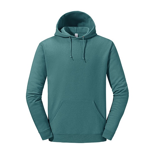 Bluza z kapturem dekatyzowana polar NuBlend JZ996M - Sage
