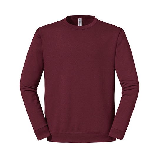 Bluza polarowa z długim rękawem JZ562M - Maroon