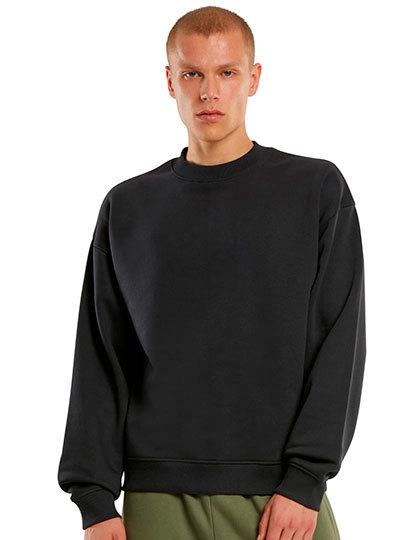 Bluza Oversize Bawelniana NM012 - Black