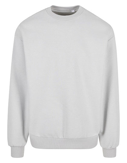 Bluza Oversize z okrągłym dekoltem NM012 - Light Asphalt