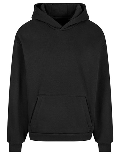 Bluza z Kapturem Oversize Bawełniana NM011 - Black