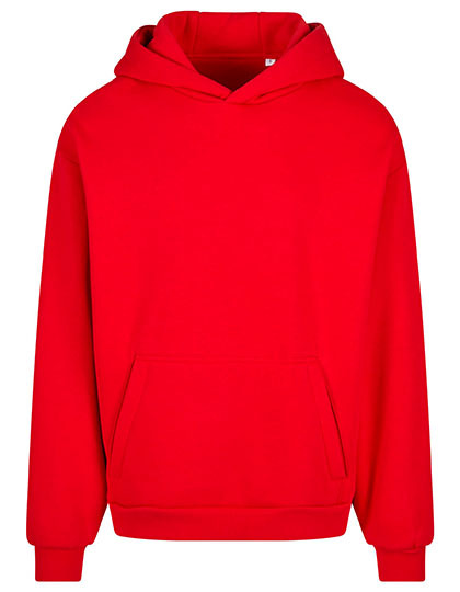 Bluza z Kapturem Oversize Bawelniana NM011 - City Red