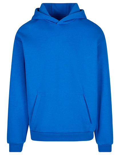 Bluza z Kapturem Oversize Bawelniana NM011 - Cobalt Blue