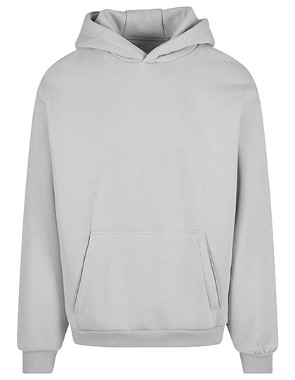 Bluza z Kapturem Oversize Bawelniana NM011 - Light Asphalt