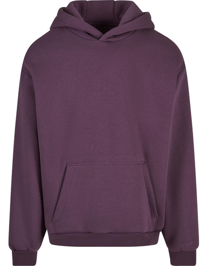Bluza z Kapturem Oversize Bawelniana NM011 - Lilac