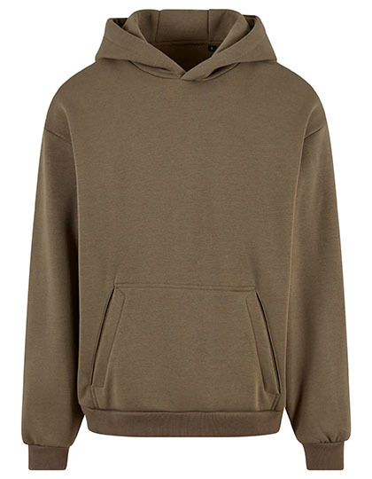 Bluza z Kapturem Oversize Bawelniana NM011 - Olive