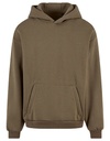 Bluza z Kapturem Oversize Bawełniana NM011 - Olive