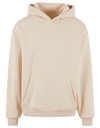 Bluza z Kapturem Oversize Bawełniana NM011 - Sand
