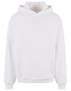 Bluza z Kapturem Oversize Bawełniana NM011 - White
